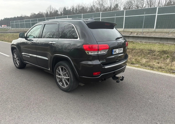 Jeep Grand Cherokee cena 77200 przebieg: 187400, rok produkcji 2015 z Kobyłka małe 56